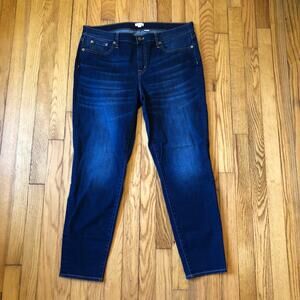 J. CREW EUC Women's Stretch Denim Straight/Slim Jeans Size 32/28